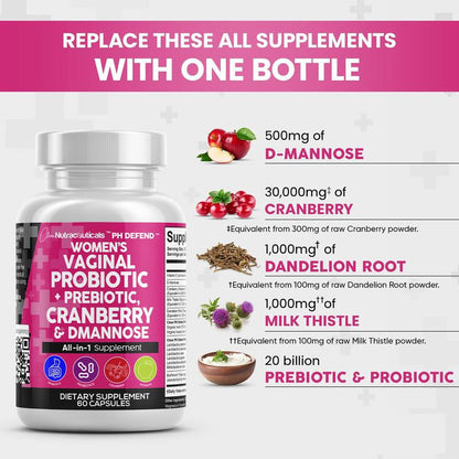 Women's Vaginal Probiotic + Prebiotics